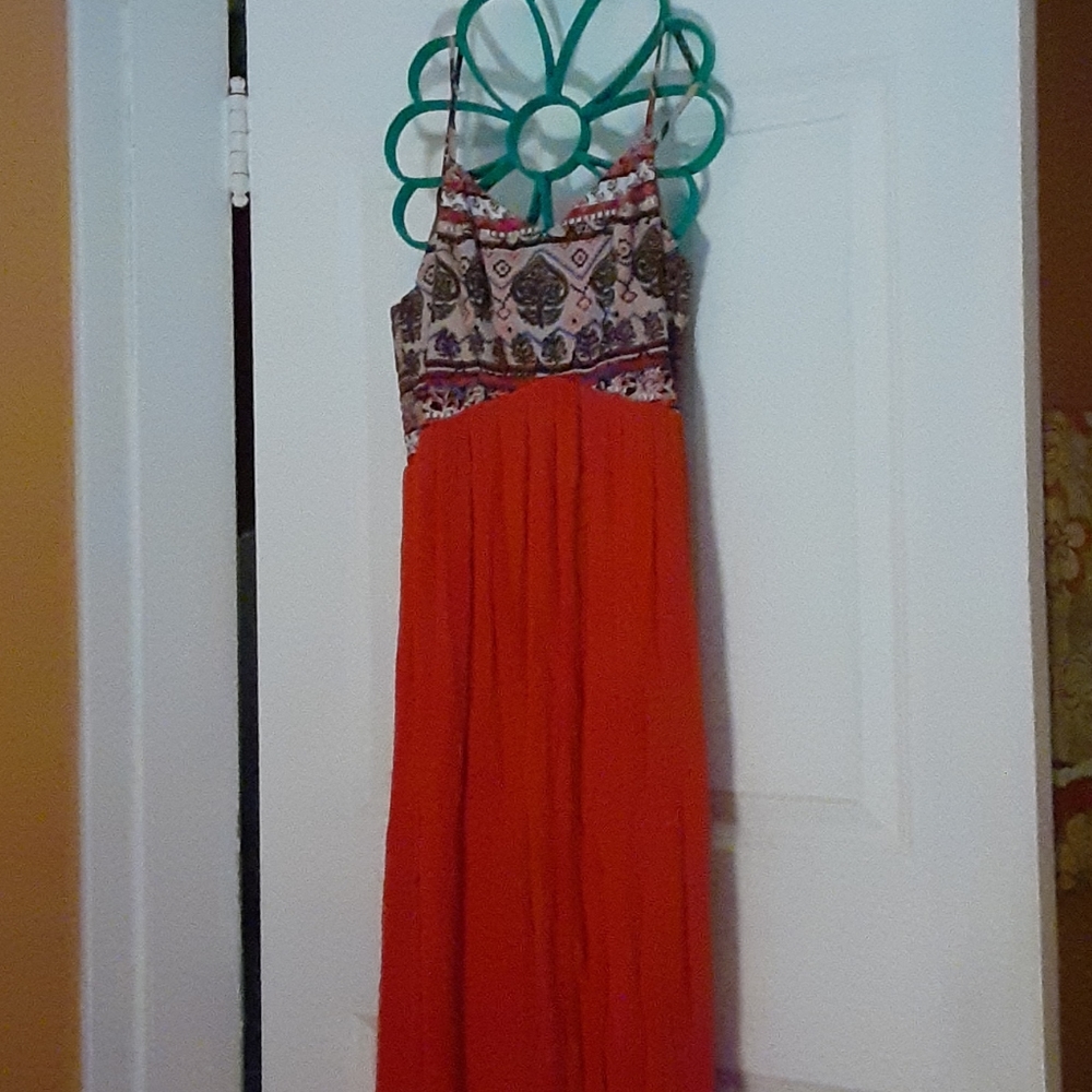 Summer ready!! Xhilaration maxi thin straps dress